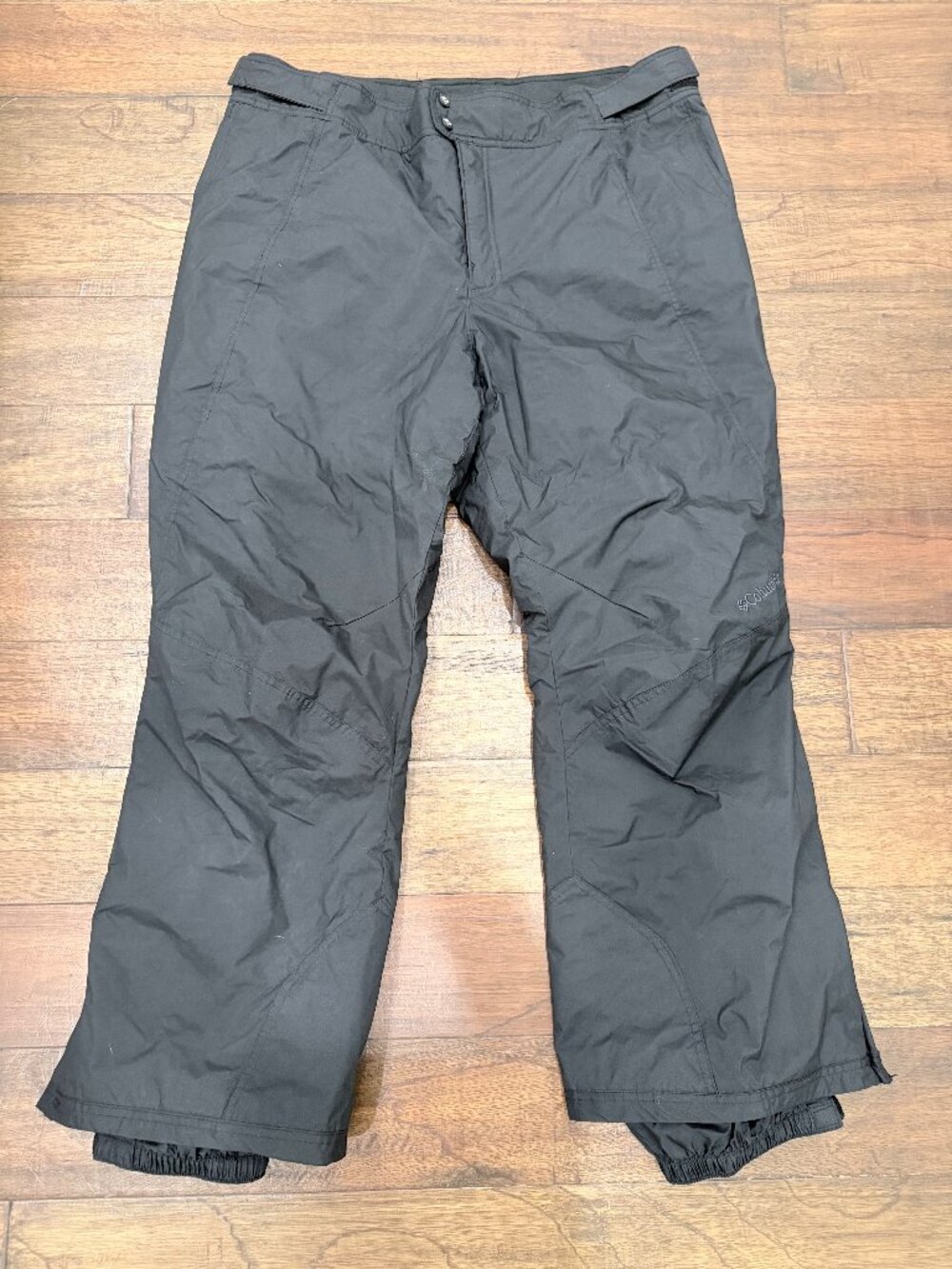 Columbia Black Insulated Snow Ski Pants Adjustable Waist 41" 2X